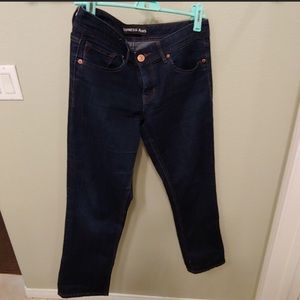 Express cropped jeans